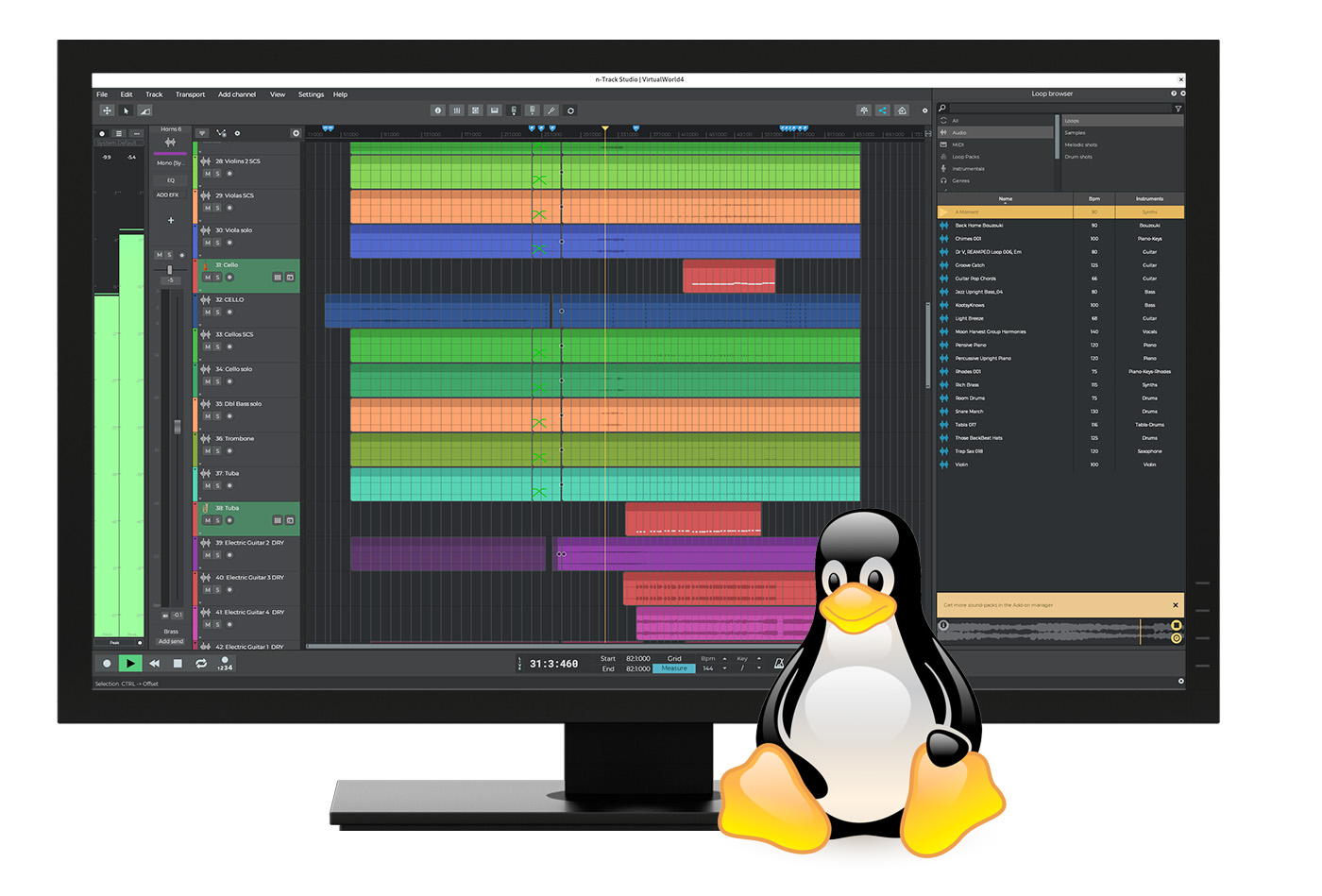 n-Track Studio for Linux